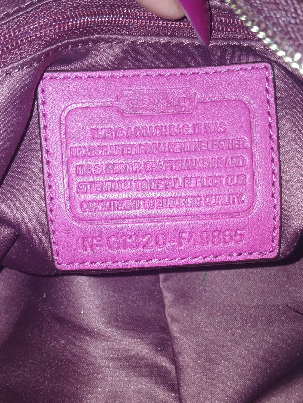 Coach Park Colorblock Leather And Suede Crossbody Satchel - Picture 8 of 9